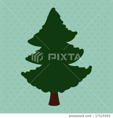 tree design over blue background vector illustration 17524485