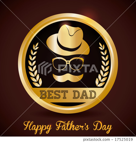 Happy fathers day design. 17525019