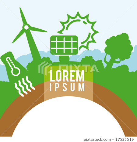 Green energy design. Green energy design. 17525519