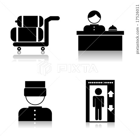 Hotel design, vector illustration. Hotel design, vector illustration. 17526011