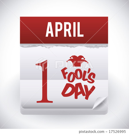 April fools day design, vector illustration. 17526995