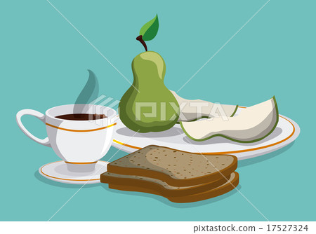 Breakfast design. 17527324