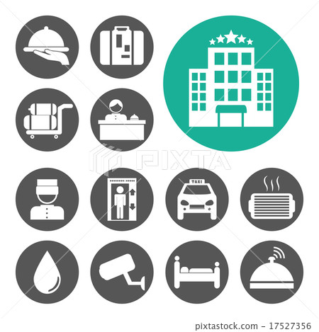 Hotel design, vector illustration. Hotel design, vector illustration. 17527356