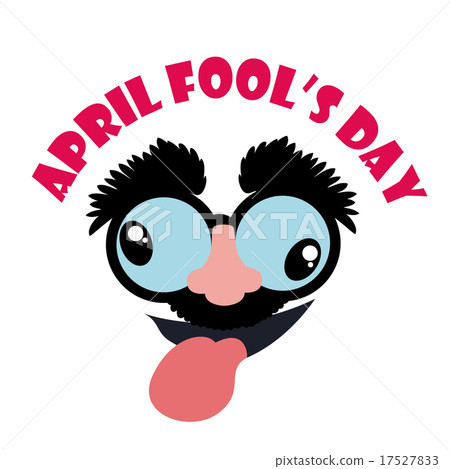 April fools day design, vector illustration. 17527833