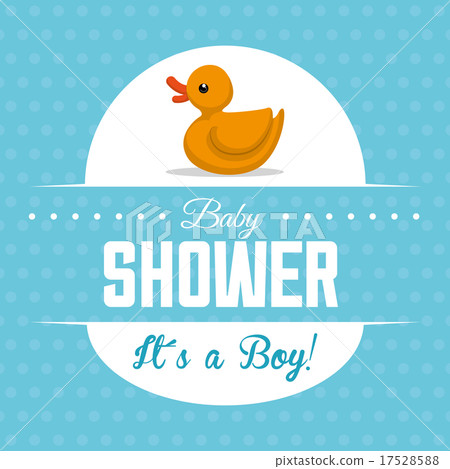 Baby shower design, vector illustration. Baby shower design, vector illustration. 17528588