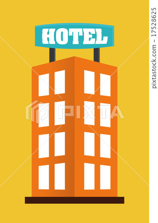 Hotel design, vector illustration. Hotel design, vector illustration. 17528625