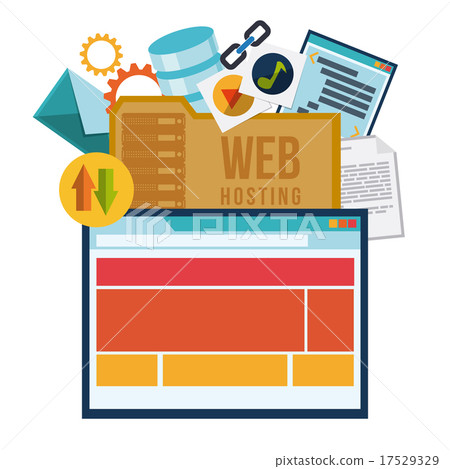 Web hosting design. Web hosting design. 17529329