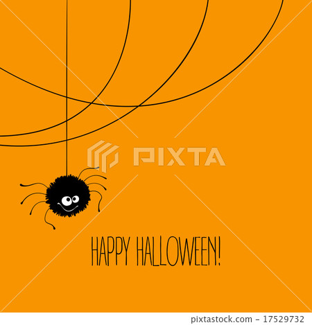 Funny Halloween greeting card monster eyes. Vector Funny Halloween greeting card monster eyes. Vector 17529732