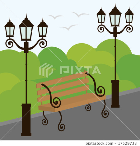 Park design, vector illustration. Park design, vector illustration. 17529738