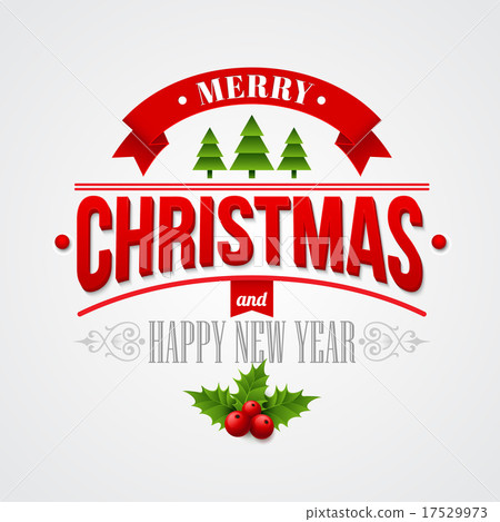 Christmas labels, emblems, decorative elements Christmas labels, emblems, decorative elements 17529973