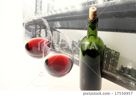 A toast with wine A toast with wine 17530957