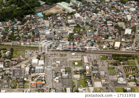 Kamusa-Ichinomiya駐地鳥瞰圖在最前方線附近的 Kamusa-Ichinomiya駐地鳥瞰圖在最前方線附近的 17531958