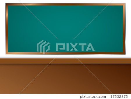 green chalk board vector illustration 17532875