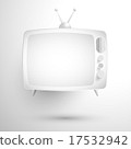 TV vintage black and white shadow patterns 17532942