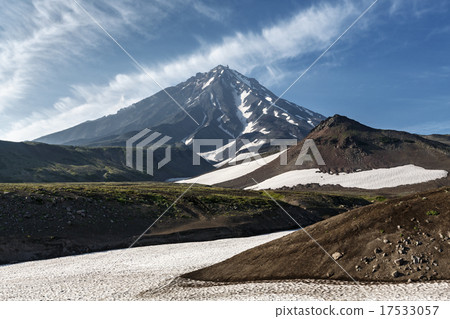 Koriaksky Volcano - active volcano of Kamchatka Koriaksky Volcano - active volcano of Kamchatka 17533057