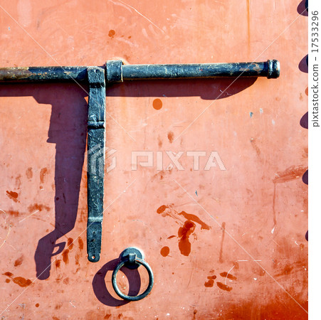 metal rusty  brown    morocco in africa the ol  17533296