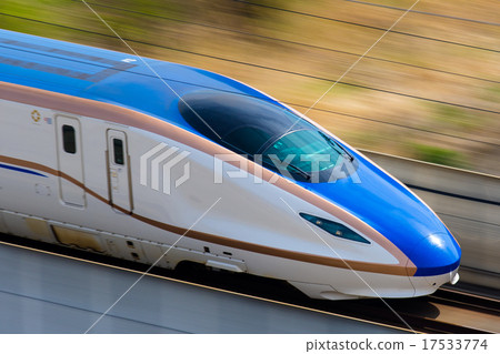 Hokuriku Shinkansen E 7 series follow-through shooting 17533774