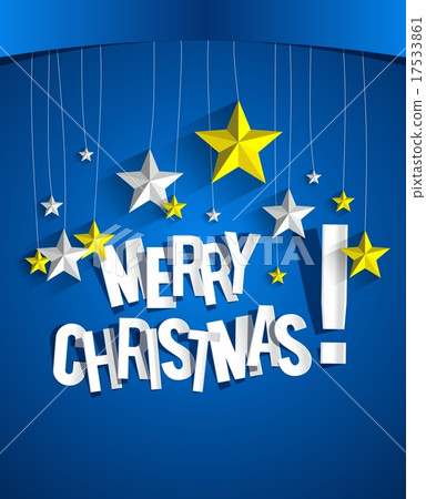 Creative Merry Christmas Greeting Card Creative Merry Christmas Greeting Card 17533861
