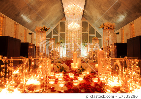 Candle and chapel 17535280