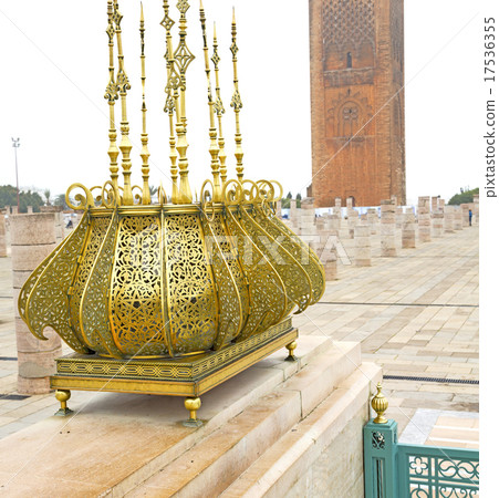 the   chellah  in morocco africa  old gold 17536355