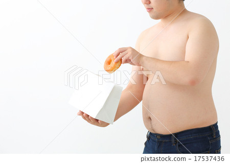 Obesity male donuts 17537436