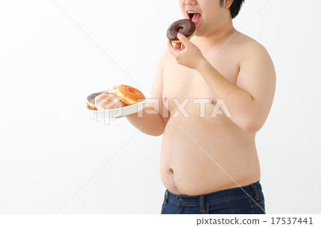 Obesity male donuts 17537441