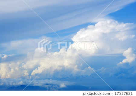 clouds in the blue sky 17537621