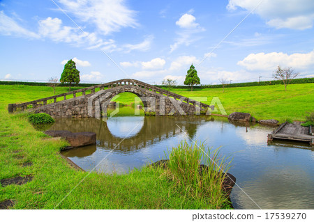 Scenery with stone bridge 17539270