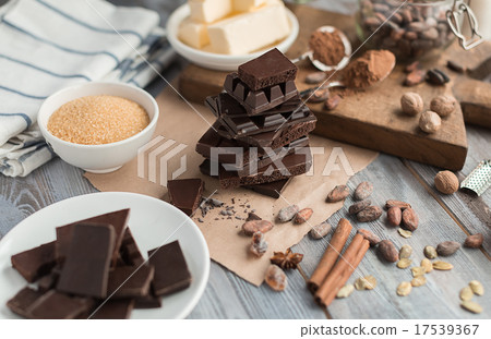 ingredients for the chocolate cake ingredients for the chocolate cake 17539367