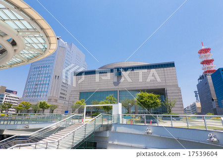 Nagoya Sakae city landscape Aichi Arts Center and NHK Nagoya Broadcasting Station Nagoya Sakae city landscape Aichi Arts Center and NHK Nagoya Broadcasting Station 17539604