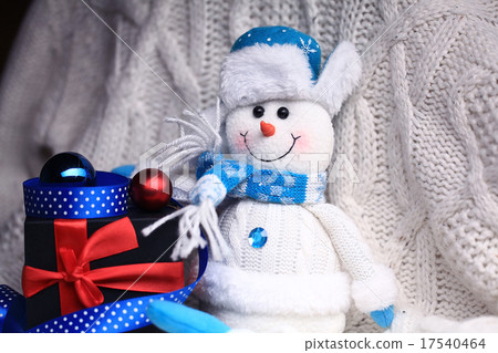 toy snowman christmas new year interior toy snowman christmas new year interior 17540464