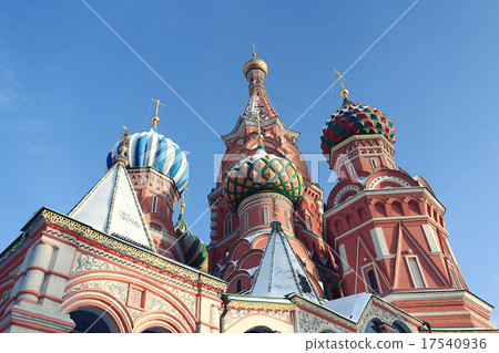 Moscow Kremlin Cathedral winter landscape embankment 17540936