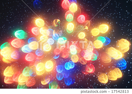 blurred Christmas background glare from lights Christmas lights blur blurred Christmas background glare from lights Christmas lights blur 17542813