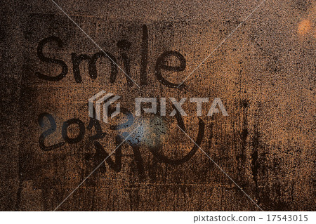 inscription on the wet glass new year 2015 17543015