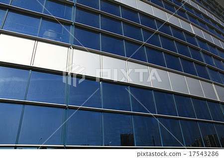 facade of a modern building, glass, windows, concrete facade of a modern building, glass, windows, concrete 17543286