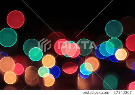 colorful bokeh Christmas garland Christmas lights colorful bokeh Christmas garland Christmas lights 17543867