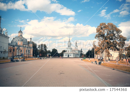 Orthodox cathedral church of the monastery Orthodox cathedral church of the monastery 17544368