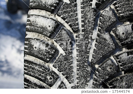 tread wheels Winter studded tires snow 17544574