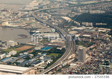 橫濱市,磯子區杉田的鳥瞰圖 橫濱市,磯子區杉田的鳥瞰圖 17545596
