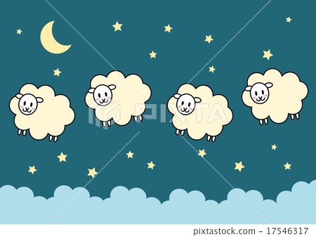綿羊夜例證 17546317