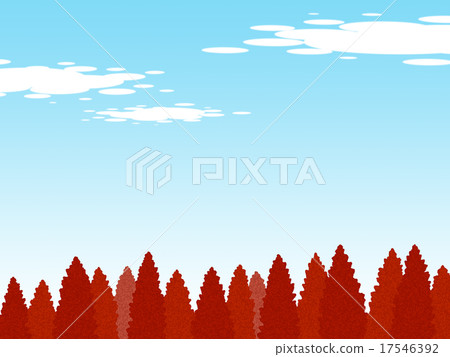Metasequoia of autumn leaves 17546392