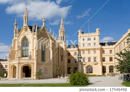 Lednice Castle in South Moravia in the Czech Lednice Castle in South Moravia in the Czech 17546498