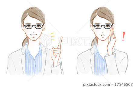 穿白大褂的女人 穿白大褂的女人 17546507