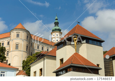 castle in city Mikulov in the Czech Republic 17546657