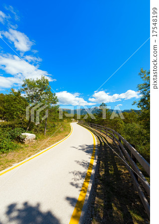 Bicycle Lane in Sarca Valley - Trentino Italy 17548199