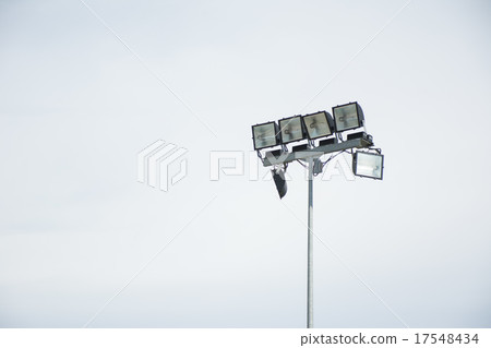 field lamp with isolated sky background field lamp with isolated sky background 17548434