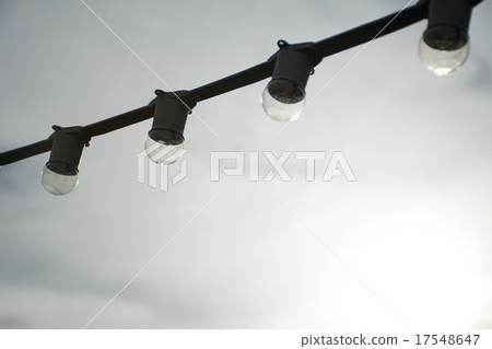 Incandescent with the background before sunset. 17548647