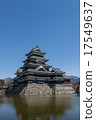 Exterior view of Matsumoto castle Matsumoto castle Nagano Japan 17549637