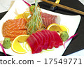 Japanese raw fish dish 17549771