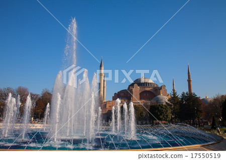 The Beautiful Hagia Sofia in Istanbul. The Beautiful Hagia Sofia in Istanbul. 17550519